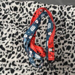 Mickey Mouse and Minnie Mouse lanyard
